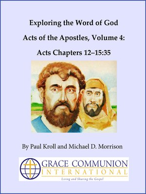 cover image of Exploring the Word of God Acts of the Apostles Volume 4